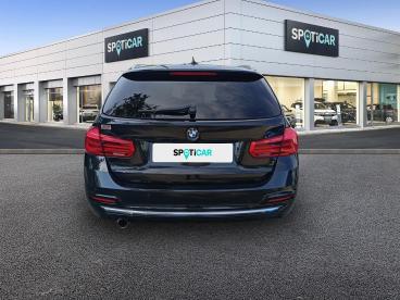 SPOTICAR Bmw Serie 3 Touring 318i 136 Ch Bva8 Luxury Occasion - Break Essence Noir - La Seyne Sur Mer - 1204153797_5