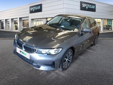 SPOTICAR Bmw Serie 3 20e 204 Ch Bva8 Lounge Occasion - Berline Hybride Rechargeable Gris - Coutances - 1204171095_1