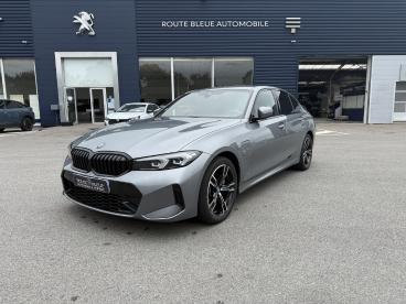SPOTICAR Bmw Serie 3 20e 204ch M Sport Bva8 Hybride Occasion - Berline Hybride Rechargeable Gris Foncé - Pornic - 1204187053_1