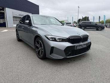 SPOTICAR Bmw Serie 3 20e 204ch M Sport Bva8 Hybride Occasion - Berline Hybride Rechargeable Gris Foncé - Pornic - 1204187053_3