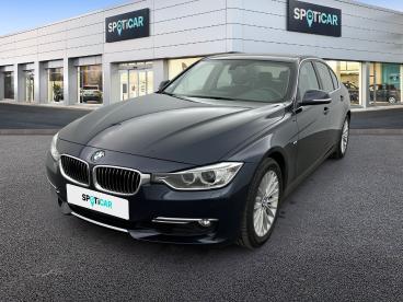 SPOTICAR Bmw Serie 3 20i 184 Ch Luxury A Occasion - Berline Essence Bleu - Boulogne Billancourt - 1204193056_1