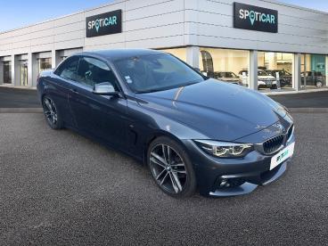 SPOTICAR Bmw Serie 4 Cab 420i 184 Ch Bva8 M Sport Occasion - Coupé-cabriolet Essence Gris - Anthy Sur Leman - 1203592427_3