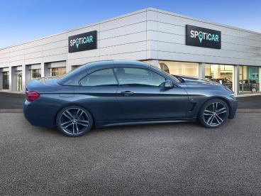 SPOTICAR Bmw Serie 4 Cab 420i 184 Ch Bva8 M Sport Occasion - Coupé-cabriolet Essence Gris - Anthy Sur Leman - 1203592427_4