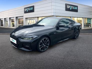 SPOTICAR Bmw Serie 4 Coupe 420d 190 Ch Bva8 M Sport Occasion - Coupé-cabriolet Diesel Noir - Anthy Sur Leman - 1203681650_1
