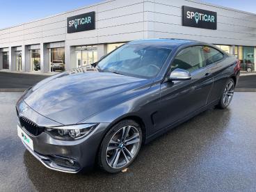 SPOTICAR Bmw Serie 4 20ia 184ch Lounge Occasion - Coupé-cabriolet Essence Mineralgrau - Reze - 1203741615_1
