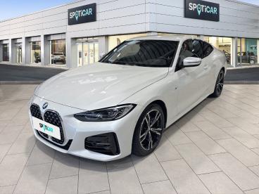 SPOTICAR Bmw Serie 4 20da 190ch M Sport Occasion - Coupé-cabriolet Hybride Blanc - Saint-saulve - 1203756369_1