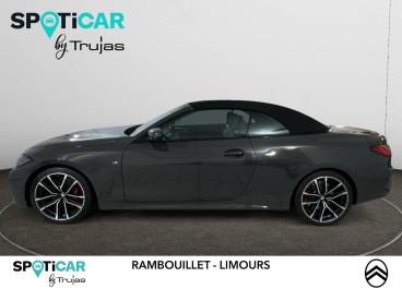 SPOTICAR Bmw Serie 4 Cab 420i 184 Ch Bva8 M Sport Occasion - Coupé-cabriolet Essence Gris - Gazeran - 1203846177_2