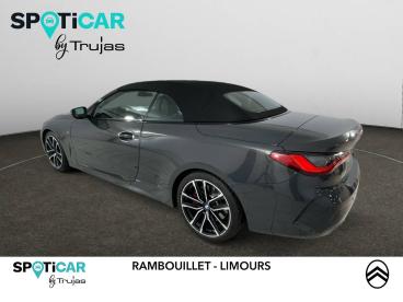 SPOTICAR Bmw Serie 4 Cab 420i 184 Ch Bva8 M Sport Occasion - Coupé-cabriolet Essence Gris - Gazeran - 1203846177_3