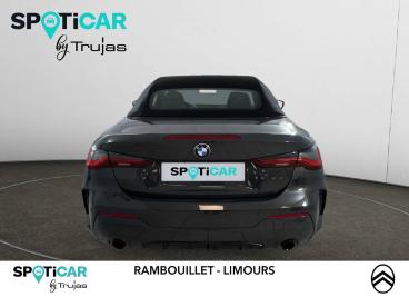 SPOTICAR Bmw Serie 4 Cab 420i 184 Ch Bva8 M Sport Occasion - Coupé-cabriolet Essence Gris - Gazeran - 1203846177_4