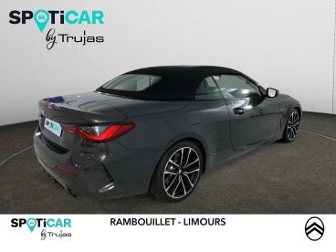 SPOTICAR Bmw Serie 4 Cab 420i 184 Ch Bva8 M Sport Occasion - Coupé-cabriolet Essence Gris - Gazeran - 1203846177_5