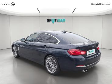 SPOTICAR Bmw Serie 4 Gran Coupe 420d 190 Ch Bva8 Luxury Occasion - Coupé-cabriolet Diesel Noir - Seynod - 1203899606_3