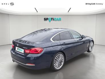 SPOTICAR Bmw Serie 4 Gran Coupe 420d 190 Ch Bva8 Luxury Occasion - Coupé-cabriolet Diesel Noir - Seynod - 1203899606_5