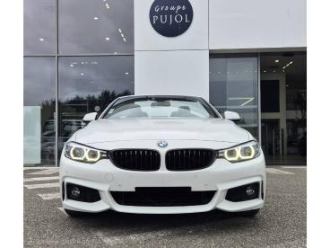 SPOTICAR Bmw Serie 4 Cab 420i 184 Ch Bva8 M Sport Occasion - Coupé-cabriolet Essence Blanc - Boe - 1204039068_2