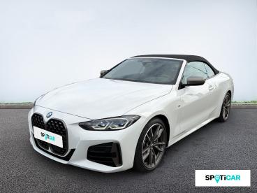 SPOTICAR Bmw Serie 4 M440ia Xdrive 374ch Occasion - Coupé-cabriolet Hybride Mineralweiss Métallisé - Narbonne - 1204110218_1