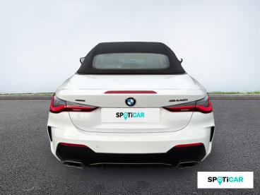 SPOTICAR Bmw Serie 4 M440ia Xdrive 374ch Occasion - Coupé-cabriolet Hybride Mineralweiss Métallisé - Narbonne - 1204110218_5