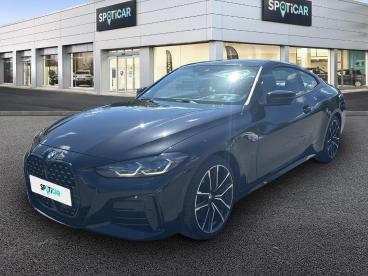 SPOTICAR Bmw Serie 4 M440ia Xdrive 374ch Occasion - Coupé-cabriolet Hybride Saphirschwarz Métallisé - Le Controis-en-sologne - 1204145380_1