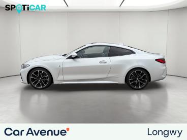 SPOTICAR Bmw Serie 4 Coupe 420d 190 Ch Bva8 M Sport Occasion - Coupé-cabriolet Hybride Blanc - Yutz - 1204184278_2