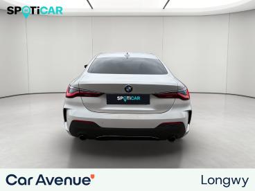 SPOTICAR Bmw Serie 4 Coupe 420d 190 Ch Bva8 M Sport Occasion - Coupé-cabriolet Hybride Blanc - Yutz - 1204184278_4