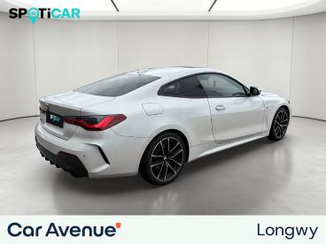 SPOTICAR Bmw Serie 4 Coupe 420d 190 Ch Bva8 M Sport Occasion - Coupé-cabriolet Hybride Blanc - Yutz - 1204184278_5