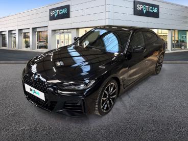 SPOTICAR Bmw Serie 4 Grand Coupe 20da  Xdrive 190ch M Sport Occasion - Berline Hybride Saphirschwarz Métallisé - Dizy - 1203849135_1
