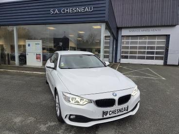 SPOTICAR Bmw Serie 4 Grand Coupe 18d 150ch Business Bva8 Occasion - Berline Diesel Blanc - Segre-en-anjou Bleu - 1203965710_2