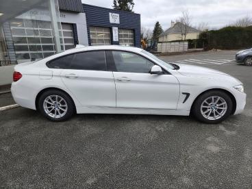 SPOTICAR Bmw Serie 4 Grand Coupe 18d 150ch Business Bva8 Occasion - Berline Diesel Blanc - Segre-en-anjou Bleu - 1203965710_4