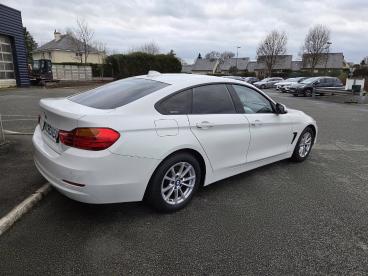 SPOTICAR Bmw Serie 4 Grand Coupe 18d 150ch Business Bva8 Occasion - Berline Diesel Blanc - Segre-en-anjou Bleu - 1203965710_5