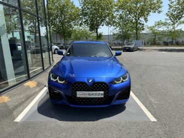 SPOTICAR Bmw Serie 4 Grand Coupe 20da Xdrive 190ch M Sport Occasion - Berline Hybride M Portimaoblau Métallisé - Amboise - 1204061437_3