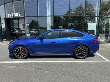 SPOTICAR Bmw Serie 4 Grand Coupe 20da Xdrive 190ch M Sport Occasion - Berline Hybride M Portimaoblau Métallisé - Amboise - 1204061437_4