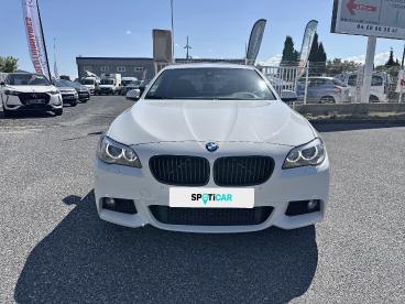 SPOTICAR Bmw Serie 5 3.0 535d 313ch Xdrive M Sport Bva8 Occasion - Berline Diesel Blanc - Saint Esteve - 1203612995_2