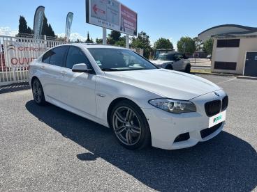 SPOTICAR Bmw Serie 5 3.0 535d 313ch Xdrive M Sport Bva8 Occasion - Berline Diesel Blanc - Saint Esteve - 1203612995_3