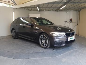 SPOTICAR Bmw Serie 5 20d 190 Ch Bva8 M Sport Occasion - Break Diesel Gris - Toulouse - 1203947894_3