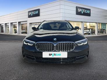 SPOTICAR Bmw Serie 5 Touring 520i Twinpower Turbo 184 Ch Bva8 Lounge Occasion - Break Essence Noir - Pontivy - 1203993786_2