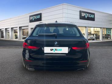 SPOTICAR Bmw Serie 5 Touring 520i Twinpower Turbo 184 Ch Bva8 Lounge Occasion - Break Essence Noir - Pontivy - 1203993786_5