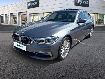 SPOTICAR Bmw Serie 5 20d Xdrive 190 Ch Bva8 Luxury Occasion - Berline Diesel Gris - Evreux - 1204133326_1