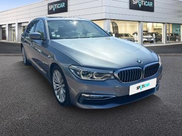 SPOTICAR Bmw Serie 5 20d Xdrive 190 Ch Bva8 Luxury Occasion - Berline Diesel Gris - Evreux - 1204133326_3