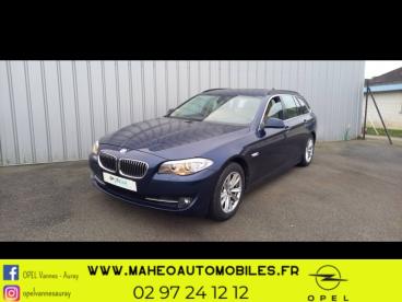 SPOTICAR Bmw Serie 5 Touring 20d 184ch Excellis Occasion - Break Diesel Bleu - Auray - 1203784655_1