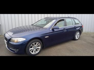 SPOTICAR Bmw Serie 5 Touring 20d 184ch Excellis Occasion - Break Diesel Bleu - Vannes - 1203837501_3