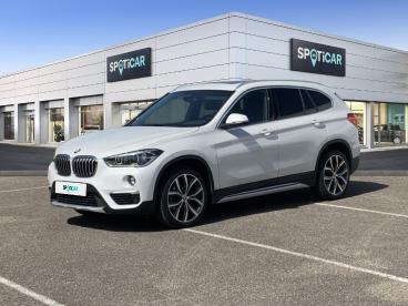 SPOTICAR Bmw X1 Sdrive 18i 140 Ch Dkg7 Xline Occasion - Suv-4x4 Essence Blanc - Bourgoin Jallieu - 1203585771_1