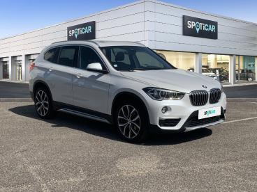 SPOTICAR Bmw X1 Sdrive 18i 140 Ch Dkg7 Xline Occasion - Suv-4x4 Essence Blanc - Bourgoin Jallieu - 1203585771_3