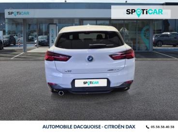 SPOTICAR Bmw X2 Xdrive25ea 220ch M Sport Euro6d-t 6cv Occasion - Suv-4x4 Hybride Rechargeable Blanc - Mees - 1203960843_5