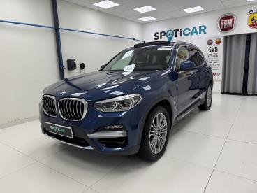 SPOTICAR Bmw X3 Xdrive30e 292ch Luxury Bva8 Occasion - Suv-4x4 Hybride Rechargeable Bleu - Yvetot - 1203724042_1
