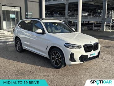 SPOTICAR Bmw X3 Xdrive20d 190ch M Sport Occasion - Suv-4x4 Hybride Mineralweiss Métallisé - Brive La Gaillarde - 1203773400_3