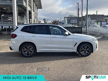 SPOTICAR Bmw X3 Xdrive20d 190ch M Sport Occasion - Suv-4x4 Hybride Mineralweiss Métallisé - Brive La Gaillarde - 1203773400_4