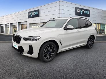 SPOTICAR Bmw X3 Xdrive 30e 292ch Bva8 M Sport Occasion - Suv-4x4 Hybride Rechargeable Alpinweiss  Iii - Roanne - 1203782346_1
