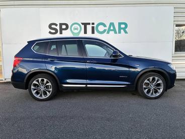 SPOTICAR Bmw X3 Xdrive20d 190ch Xline A Occasion - Suv-4x4 Diesel Bleu - Lescar - 1203811658_4