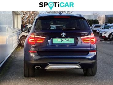 SPOTICAR Bmw X3 Xdrive20d 190ch Xline A Occasion - Suv-4x4 Diesel Bleu - Lescar - 1203811658_5