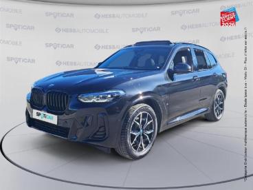 SPOTICAR Bmw X3 Xdrive30e 292ch M Sport Occasion - Suv-4x4 Hybride Rechargeable Saphirschwarz Métallisé - Franois - 1203973196_1