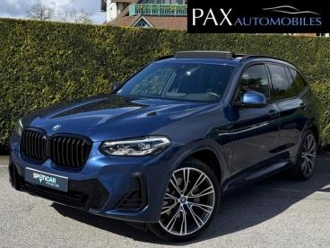 SPOTICAR Bmw X3 Xdrive30e 292ch M Sport Occasion - Suv-4x4 Hybride Rechargeable Phytonicblau Métallisé - Saint-cloud - 1203975001_1