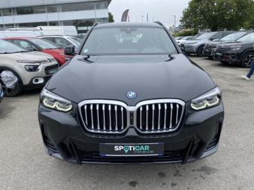 SPOTICAR Bmw X3 Xdrive30e 292ch M Sport Occasion - Suv-4x4 Hybride Rechargeable Saphirschwarz Métallisé - Brest - 1204019448_3